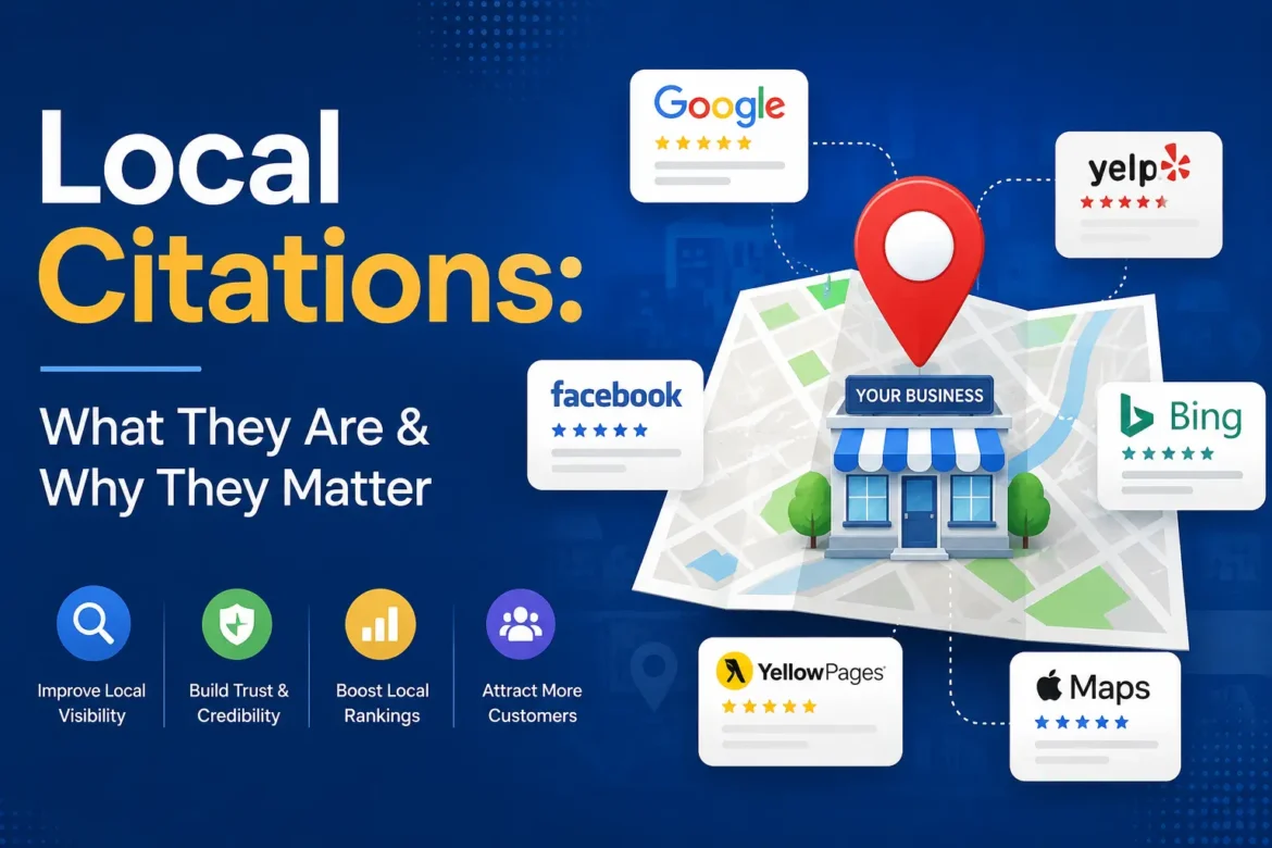 Local citations for improving local SEO and business visibility