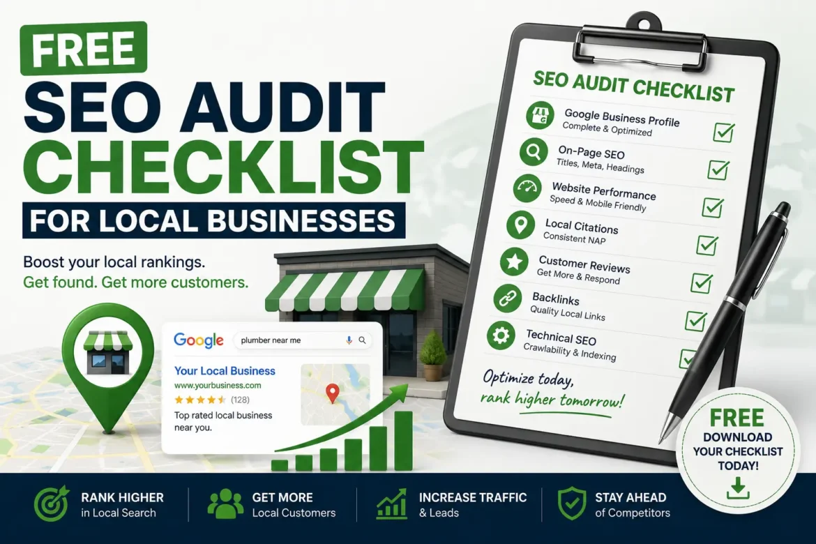 SEO audit checklist for local businesses