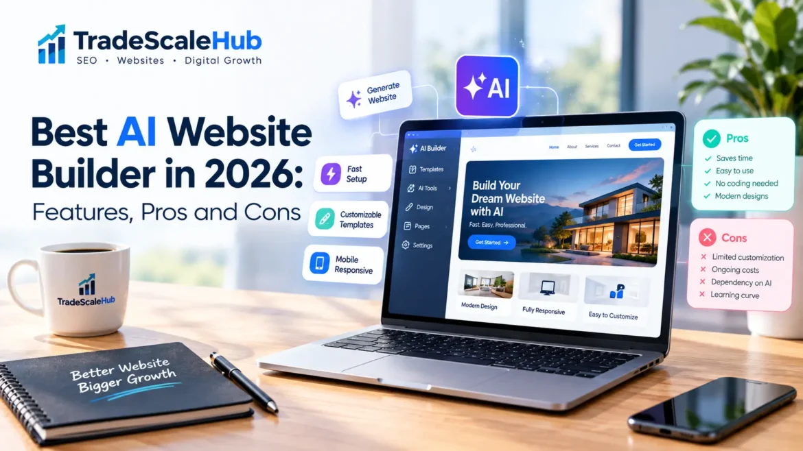Best AI website builder in 2026 for creating professional websites