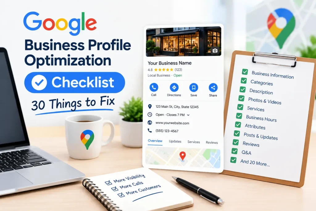 Google Business Profile Checklist