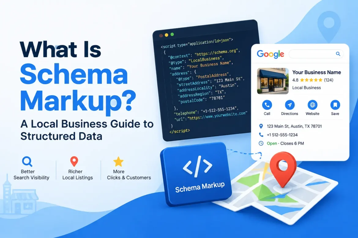 Local business schema markup guide for structured data