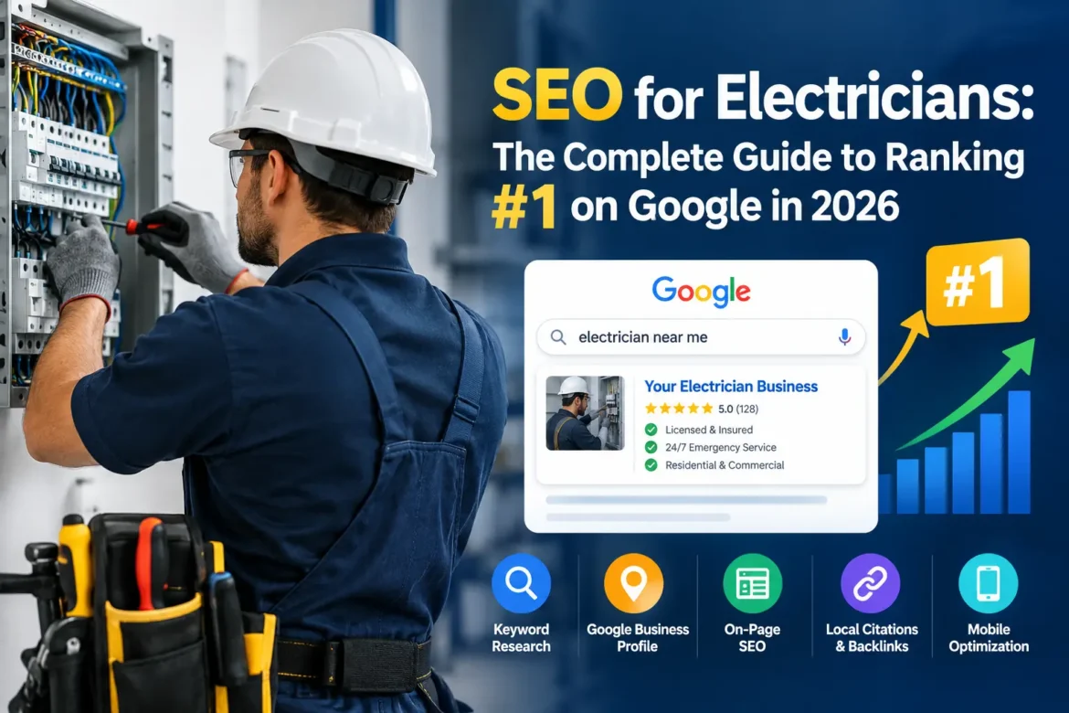 SEO for electricians – complete guide to ranking higher on Google