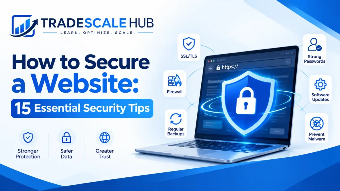 How to secure a website with 15 essential security tips